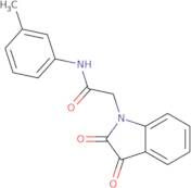 2-(2,3-Dioxo-2,3-dihydro-1H-indol-1-yl)-N-(3-methylphenyl)acetamide