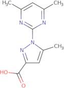 1-(4,6-Dimethylpyrimidin-2-yl)-5-methyl-1H-pyrazole-3-carboxylic acid