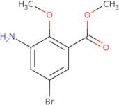 Methyl 3-amino-5-bromo-2-methoxybenzoate