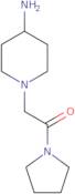 2-(4-Aminopiperidin-1-yl)-1-(pyrrolidin-1-yl)ethan-1-one