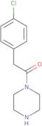 2-(4-Chlorophenyl)-1-(piperazin-1-yl)ethan-1-one