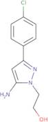 2-[5-Amino-3-(4-chlorophenyl)-1H-pyrazol-1-yl]ethan-1-ol