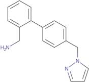 {2-[4-(1H-Pyrazol-1-ylmethyl)phenyl]phenyl}methanamine