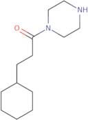1-(3-Cyclohexylpropanoyl)piperazine