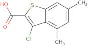 3-Chloro-4,6-dimethyl-1-benzothiophene-2-carboxylic acid