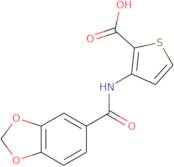 3-(1,3-Dioxaindane-5-amido)thiophene-2-carboxylic acid
