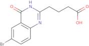 4-(6-Bromo-4-oxo-3,4-dihydroquinazolin-2-yl)butanoic acid