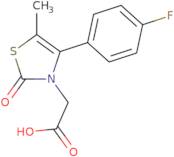 2-[4-(4-Fluorophenyl)-5-methyl-2-oxo-2,3-dihydro-1,3-thiazol-3-yl]acetic acid