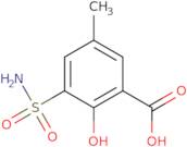 2-Hydroxy-5-methyl-3-sulfamoylbenzoic acid