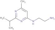 N1-[6-Methyl-2-(propan-2-yl)pyrimidin-4-yl]ethane-1,2-diamine