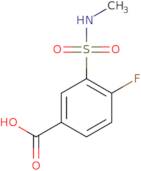 4-Fluoro-3-(methylsulfamoyl)benzoic acid