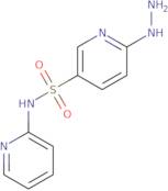 6-Hydrazinyl-N-(pyridin-2-yl)pyridine-3-sulfonamide