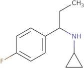 N-[1-(4-Fluorophenyl)propyl]cyclopropanamine