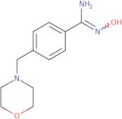 N'-Hydroxy-4-(morpholin-4-ylmethyl)benzene-1-carboximidamide