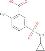 5-(Cyclopropylsulfamoyl)-2-methylbenzoic acid