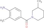 2-Methyl-4-(3-methylpiperidine-1-carbonyl)aniline
