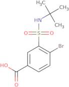 4-Bromo-3-(tert-butylsulfamoyl)benzoic acid