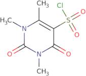 1,3,6-Trimethyl-2,4-dioxo-1,2,3,4-tetrahydropyrimidine-5-sulfonyl chloride