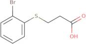 3-[(2-Bromophenyl)sulfanyl]propanoic acid