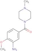 2-Methoxy-5-(4-methylpiperazine-1-carbonyl)aniline