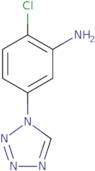 2-Chloro-5-(1H-1,2,3,4-tetrazol-1-yl)aniline