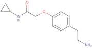 2-[4-(2-Aminoethyl)phenoxy]-N-cyclopropylacetamide