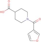 1-(Furan-3-carbonyl)piperidine-4-carboxylic acid