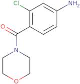 3-Chloro-4-[(morpholin-4-yl)carbonyl]aniline