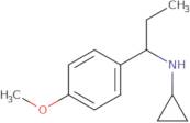 N-[1-(4-Methoxyphenyl)propyl]cyclopropanamine