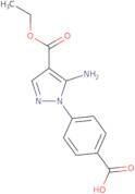 4-[5-Amino-4-(ethoxycarbonyl)-1H-pyrazol-1-yl]benzoic acid