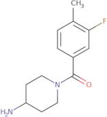 (4-Aminopiperidin-1-yl)(3-fluoro-4-methylphenyl)methanone