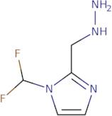 1-(Difluoromethyl)-2-(hydrazinylmethyl)-1H-imidazole