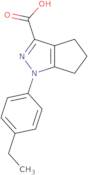 1-(4-Ethylphenyl)-1H,4H,5H,6H-cyclopenta[C]pyrazole-3-carboxylic acid