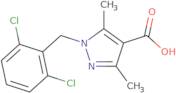 1-(2,6-Dichlorobenzyl)-3,5-dimethyl-1H-pyrazole-4-carboxylic acid