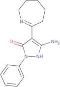 5-Amino-4-(2-azepanylidene)-2-phenyl-2,4-dihydro-3H-pyrazol-3-one