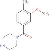 1-(3-Methoxy-4-methylbenzoyl)piperazine