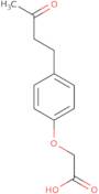 2-[4-(3-Oxobutyl)phenoxy]acetic acid