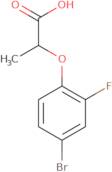 2-(4-Bromo-2-fluorophenoxy)propanoic acid