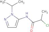 2-Chloro-N-[1-(propan-2-yl)-1H-pyrazol-5-yl]propanamide