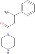 3-Phenyl-1-(piperazin-1-yl)butan-1-one
