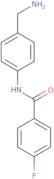 N-[4-(Aminomethyl)phenyl]-4-fluorobenzamide
