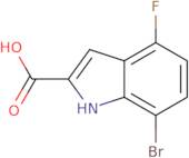 7-Bromo-4-fluoro-1H-indole-2-carboxylic acid