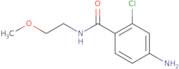 4-Amino-2-chloro-N-(2-methoxyethyl)benzamide