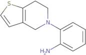 2-{4H,5H,6H,7H-Thieno[3,2-c]pyridin-5-yl}aniline