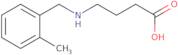 4-{[(2-Methylphenyl)methyl]amino}butanoic acid