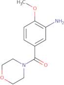 2-Methoxy-5-(morpholine-4-carbonyl)aniline