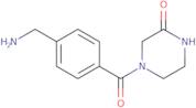 4-[4-(Aminomethyl)benzoyl]piperazin-2-one