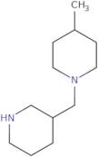 4-Methyl-1-(piperidin-3-ylmethyl)piperidine