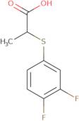 2-[(3,4-Difluorophenyl)sulfanyl]propanoic acid