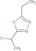 2-(1-Chloroethyl)-5-ethyl-1,3,4-oxadiazole